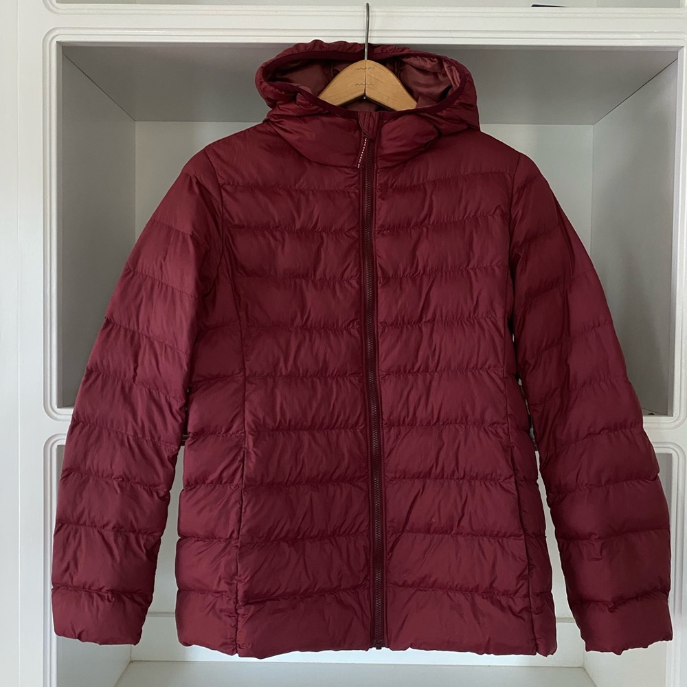 Uniqlo Kids Light Warm Padded Puffer - Red